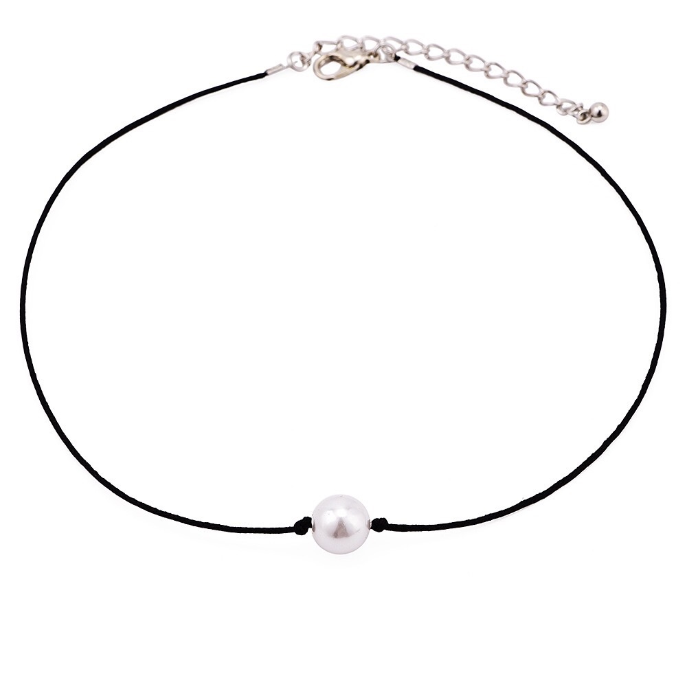 Pearl Choker Necklace - Picture 2 of 4
